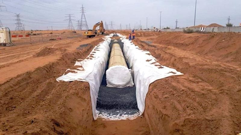 SWCC pipeline installation